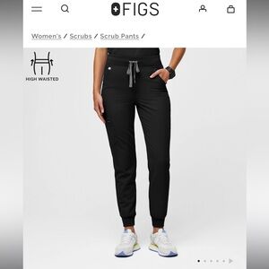 Figs high waist zamora jogger scrub pants